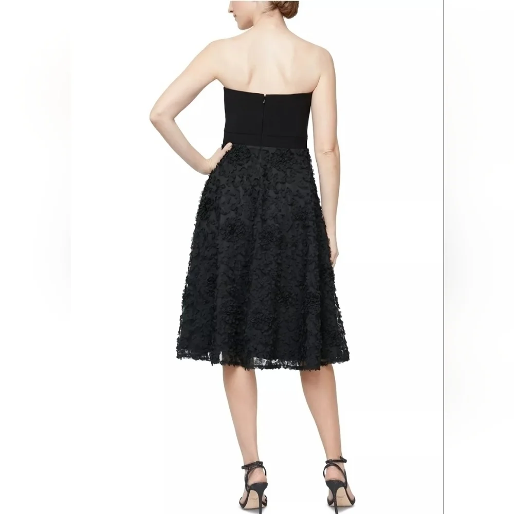 Alex and Eve Women's A Line Dress Floral Size 14 - Picture 5 of 12